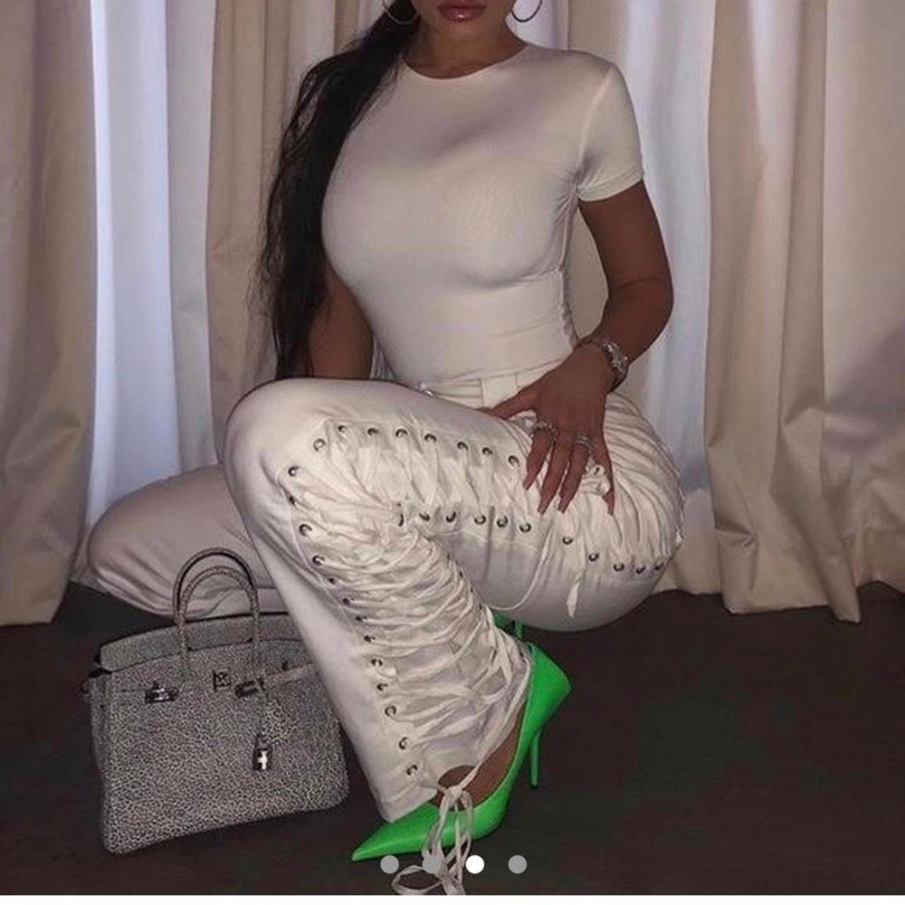 IAMGIA HOLLY PANTS WHITE